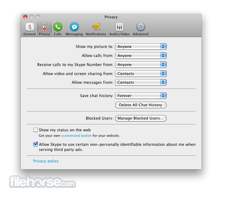 skype for mac 10.6